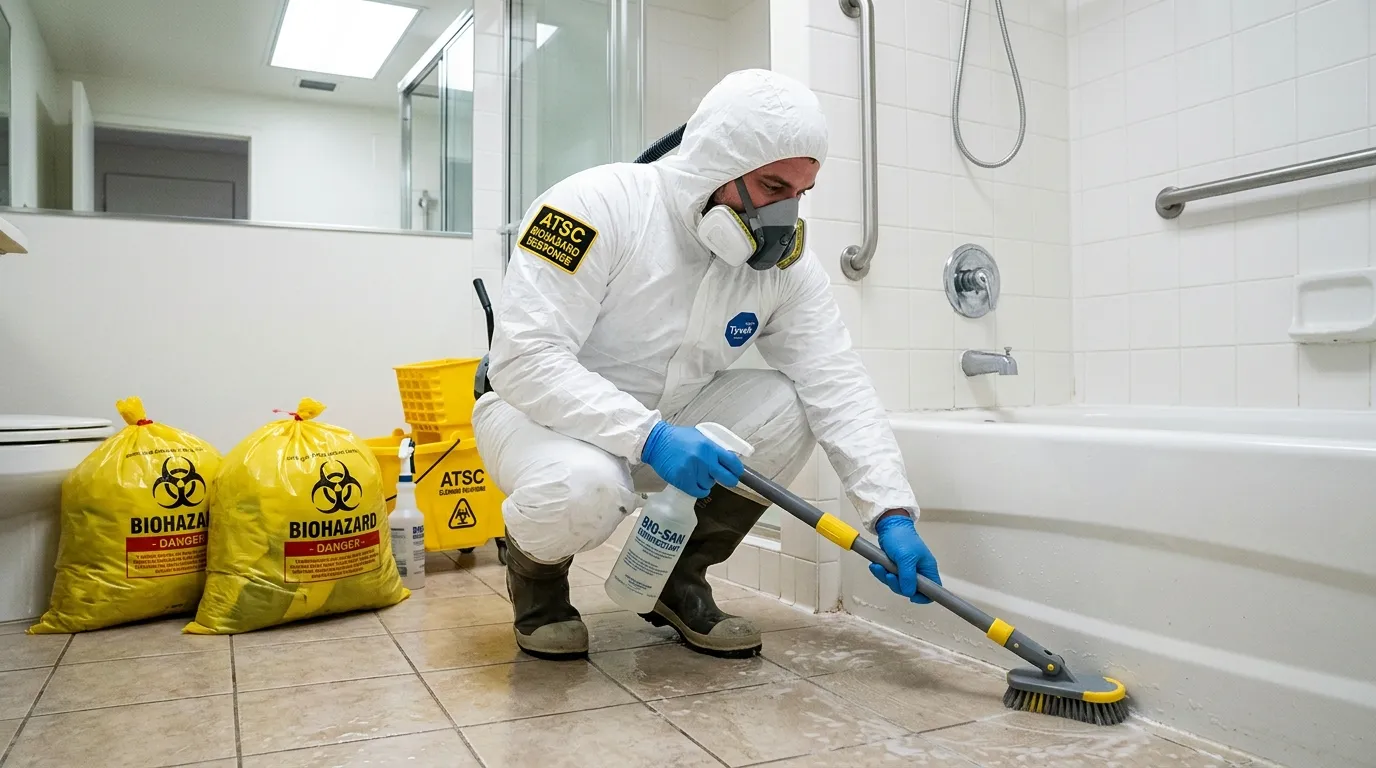 Decontamination equipment deployed for Blood Cleanup in Anthem